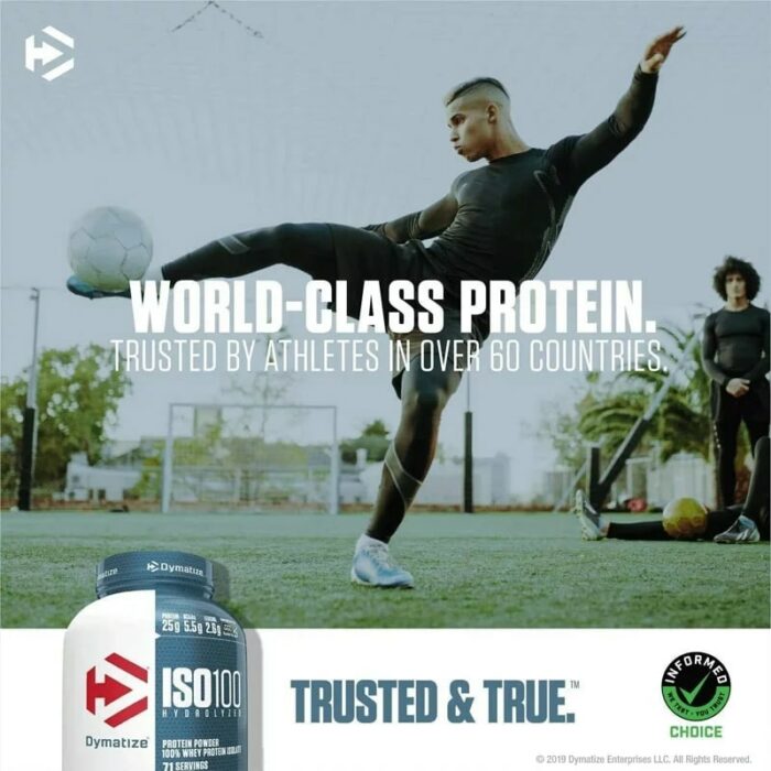 Iso 100 Hydrolyzed Protein Isolate 2,27 kg – Image 3