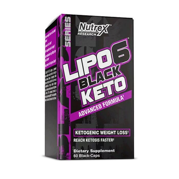 LIPO 6 BLACK KETO - 60 CAPSULES