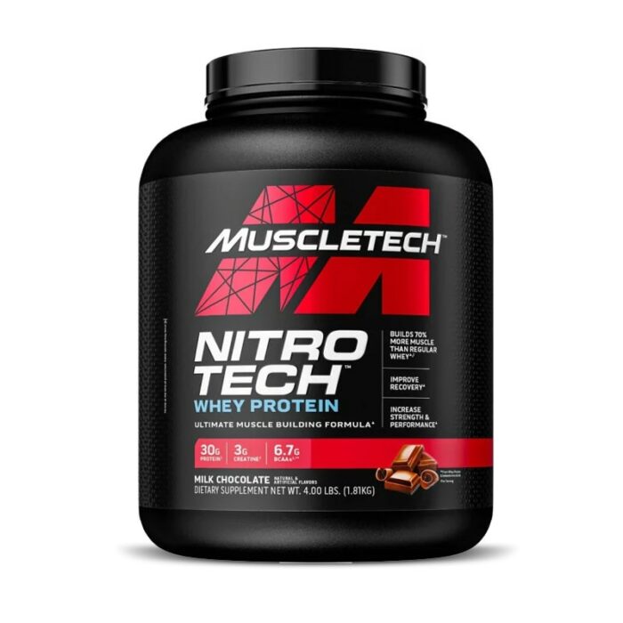 NITRO TECH WHEY  PERFORMANCES SERIES 1.8 Kg