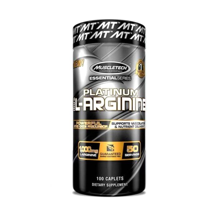 Platinum 100% L-Arginine 100 Caps