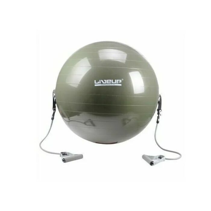 Ballon de Fitness avec tendeurs - Liveup Sports – Image 2