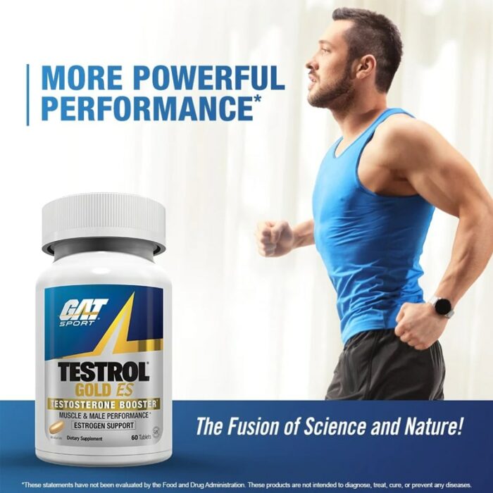 GAT, Testrol Gold ES, booster testostérone  60 caps – Image 4