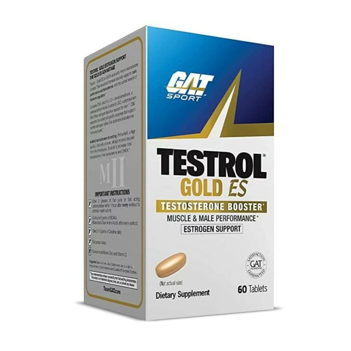 GAT, Testrol Gold ES, booster testostérone  60 caps