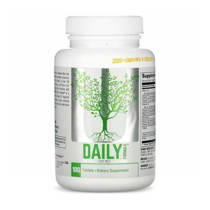 Multivitamine Daily Formula 100 Caps Universal