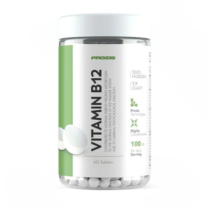 Vitamin B12 100 mcg 60 tabs