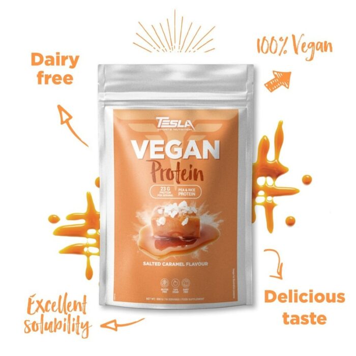 100% VEGAN PROTEIN 500gr TESLA