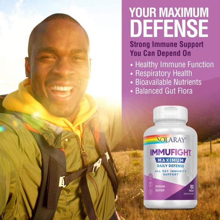 ImmuFight Maximum Daily Defense 90 Vegcaps – Image 2