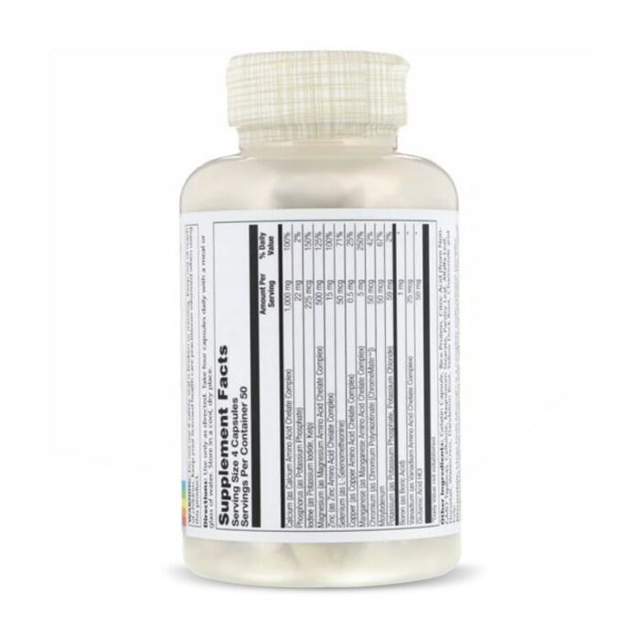 MEGA MULTI MINERAL 100cap Solaray – Image 3