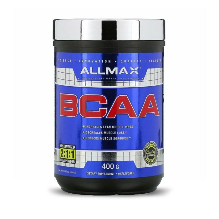 BCAA 2 1 1 Ratio,  poudre 400 g ALLMAX