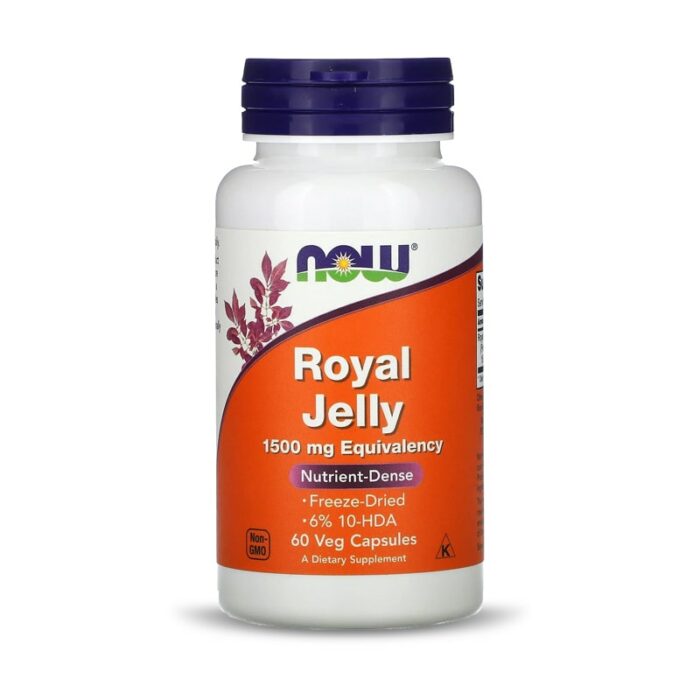 Now Foods, Royal Jelly 1500 mg, 60 CAPS