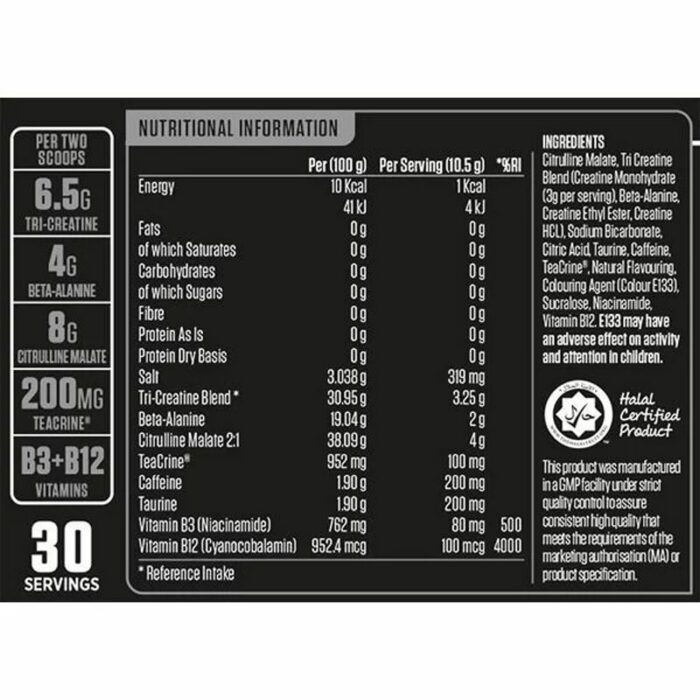ABE Pre Workout 315gr APPLIED NUTRITION | – Image 2