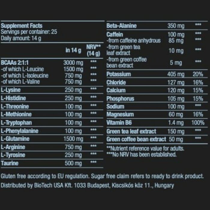 Amino Energy Zero Biotech USA – Image 2