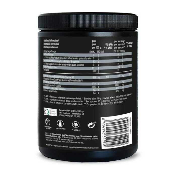 Premium BCAA 8:1:1+L-Gluamine 500g – Image 2