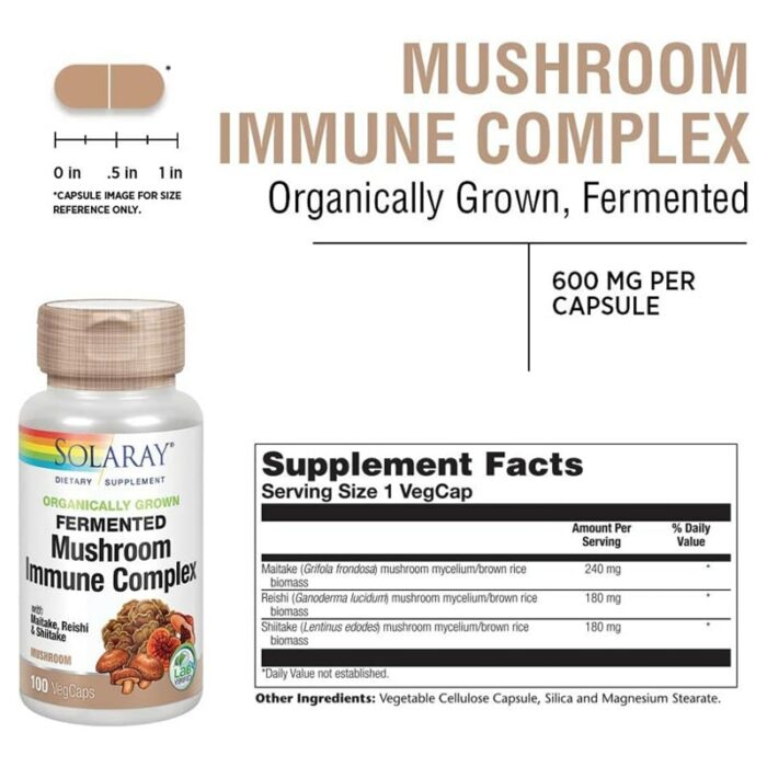 Fermented Mushroom Complete 1200mg – Image 2
