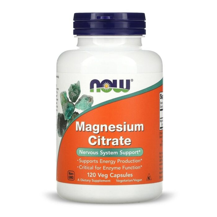 Magnesium Citrate 120 Veg Capsules