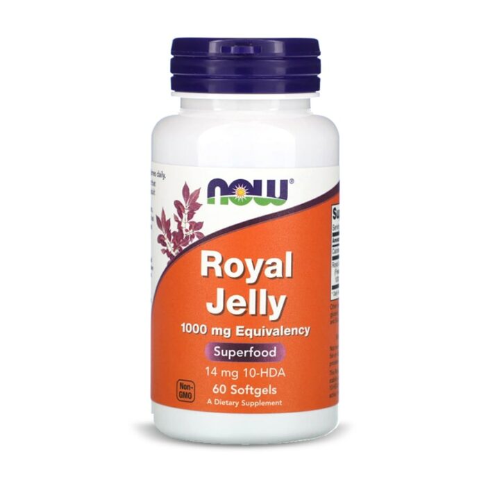 Now Foods, ROYAL JELLY 1000mg, 60 Softgels