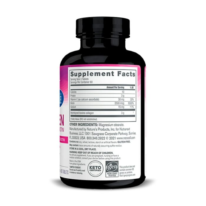 Super Collagen  + Vitamin C & Biotin – Image 3