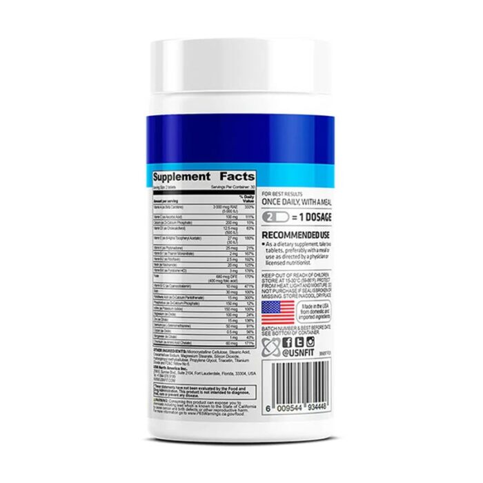 USN Multivitamin, 60 Tablets – Image 2