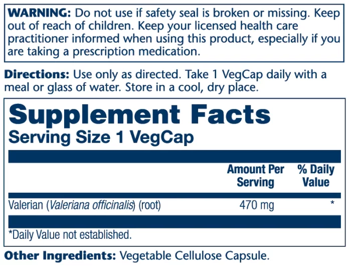 Valerian Root 470mg – Image 2