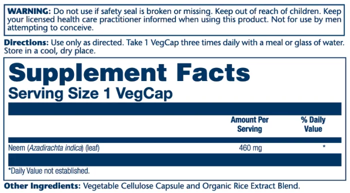Neem Leaf 460mg – Image 2