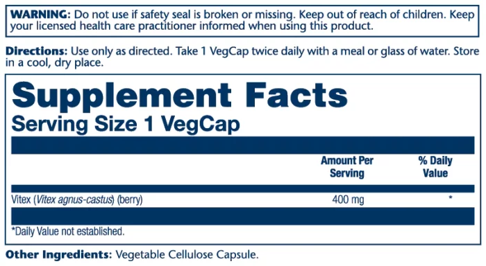 Vitex Berry 400mg – Image 2