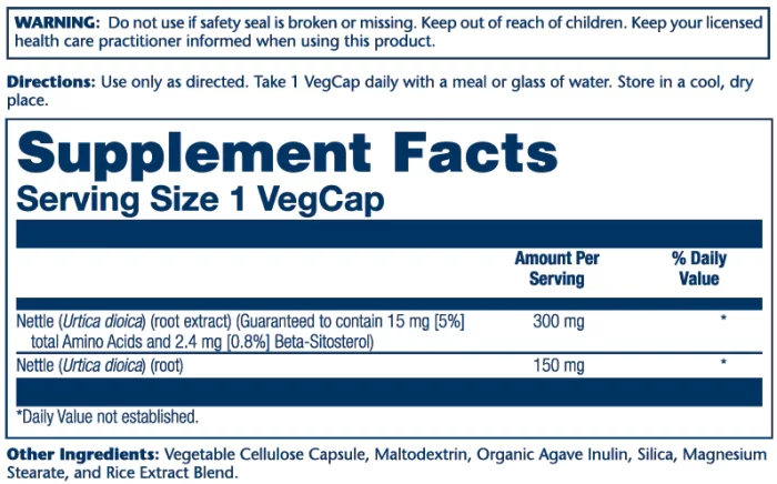 Nettle Root Extract 300mg – Image 2