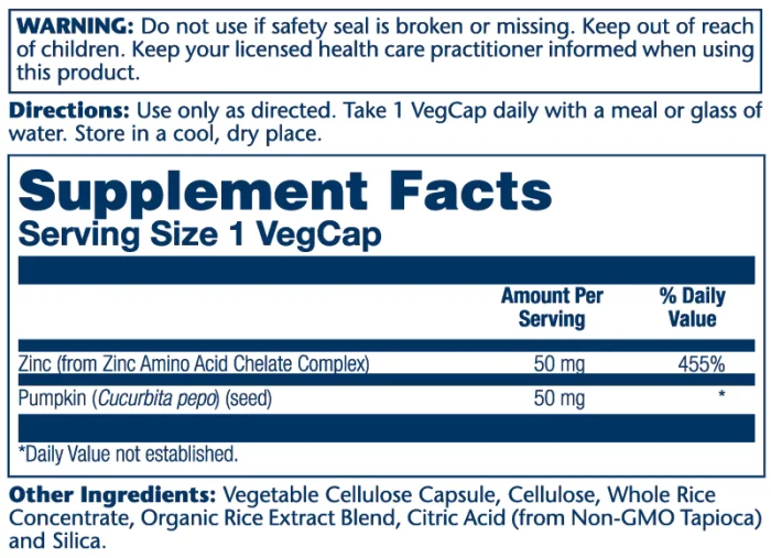 Zinc 50mg – Image 2