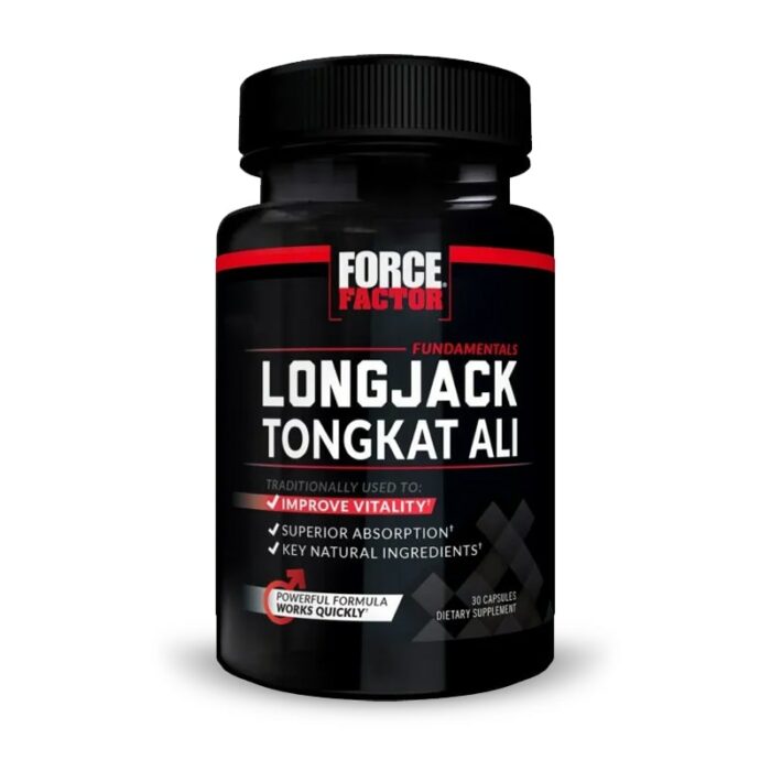 Force Factor Longjack Tongkat Ali, 30 Capsules