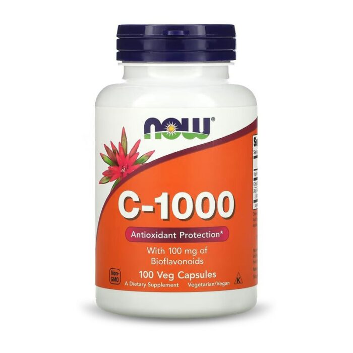 Now Foods, Vitamin C-1000, 100 Capsules