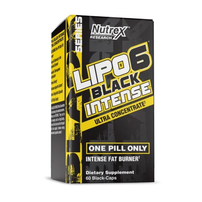 Nutrex Lipo-6 Black Intense Ultra Concentrate, 60 Capsules