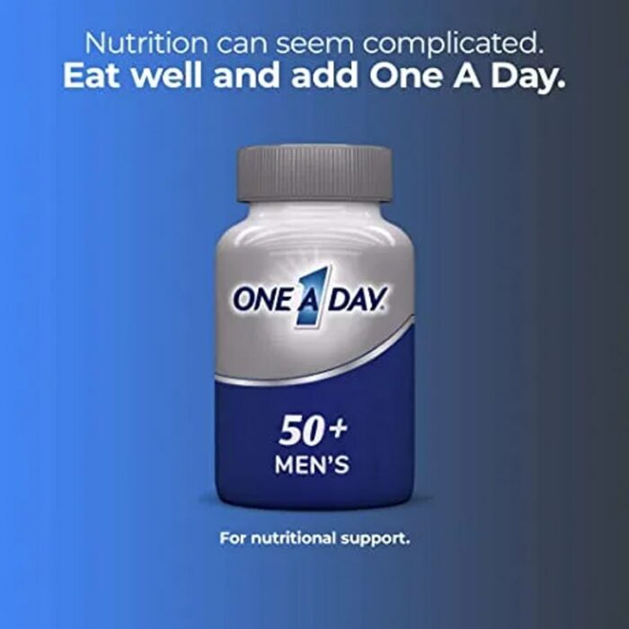 ONE A DAY Men’s 50+ Healthy Advantage Multivitamine 300 tablets – Image 2