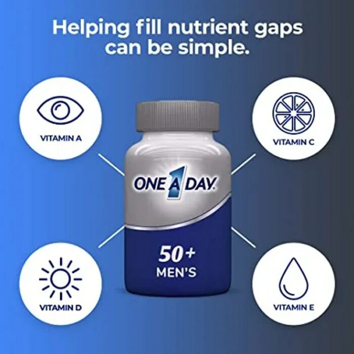 ONE A DAY Men’s 50+ Healthy Advantage Multivitamine 300 tablets – Image 3