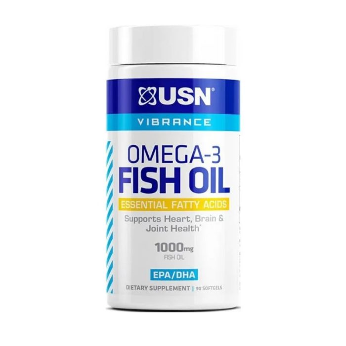 USN Omega 3 Fish Oil, 90 Softgels