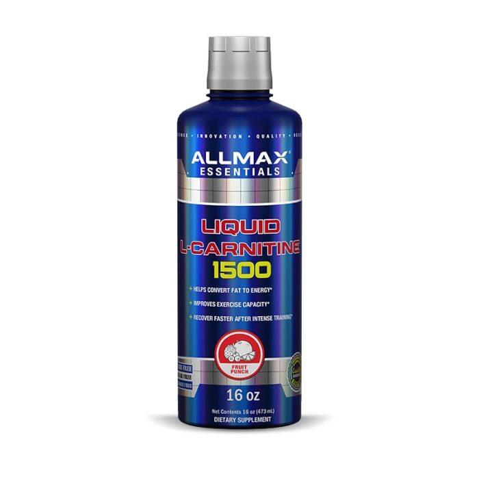 AllMax Nutrition L-carnitine liquide 16 Fl. Oz.