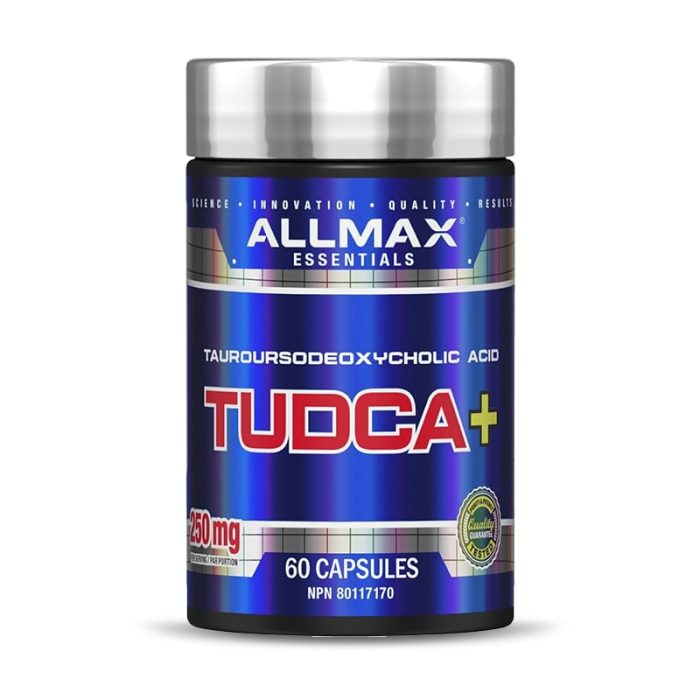 AllMax Nutrition Tudca+, 60 Capsules