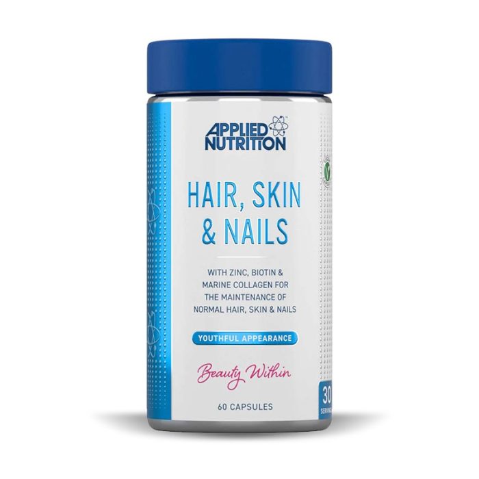 Applied Nutrition Cheveux, Peau & Ongles 60 Gélules