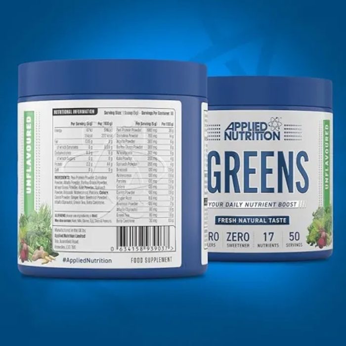 Applied Nutrition Critical Greens, Unflavored, 50 – Image 2