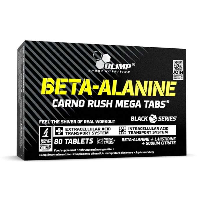 BETA-Alanine  MEGA TABS - 80 comprimés Olimp