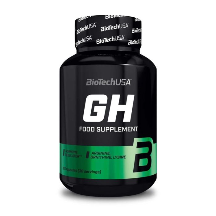 GH HORMONE REGULATOR - 120 CAPS - BIOTECH USA