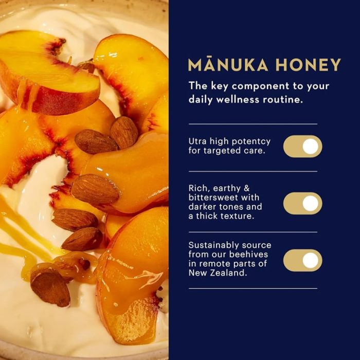 Manuka Health UMF 16+/MGO 573+ Manuka Honey (250g/8.8oz) – Image 2