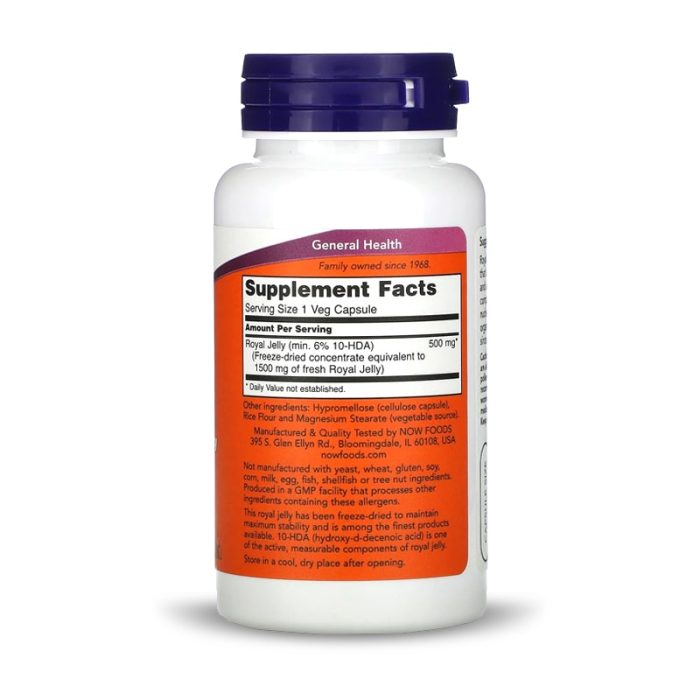 Now Foods, ALPHA LIPOIC ACID 250mg, 60 Capsules – Image 2
