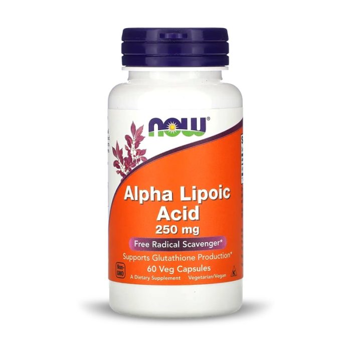 Now Foods, ALPHA LIPOIC ACID 250mg, 60 Capsules