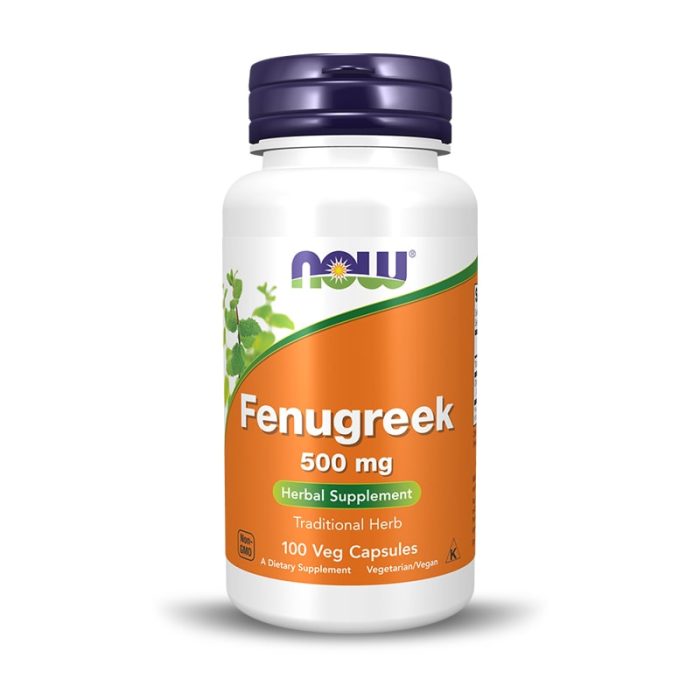 Now Foods, Fenugreek 500 mg, 100 Capsules