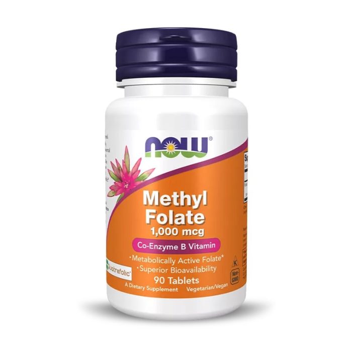 Now Foods, Methyl Folate, 1,000 mcg, 90 Tablets