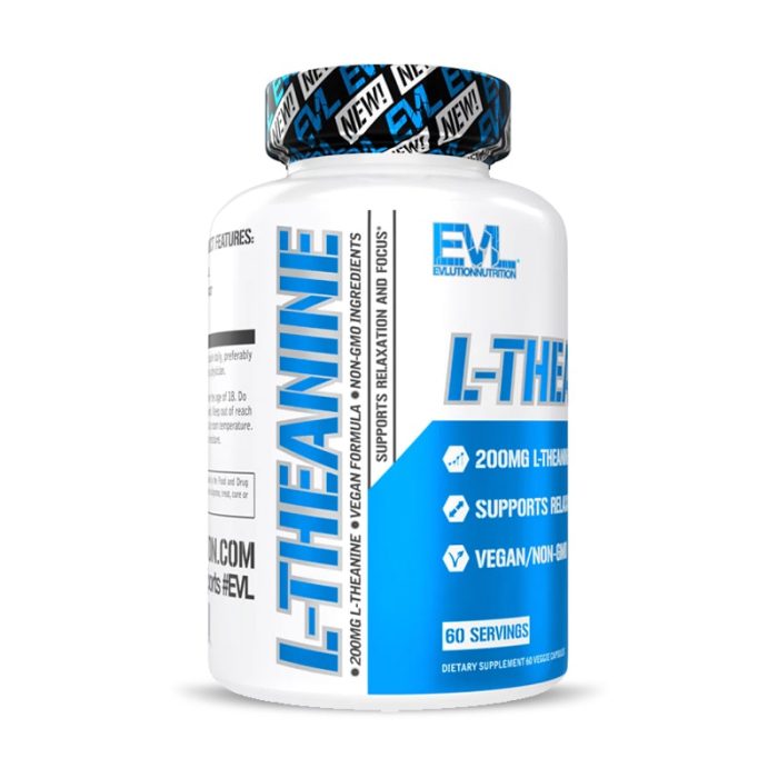 Evlution Nutrition L-Theanine - 60 Veggie Capsules – Image 2