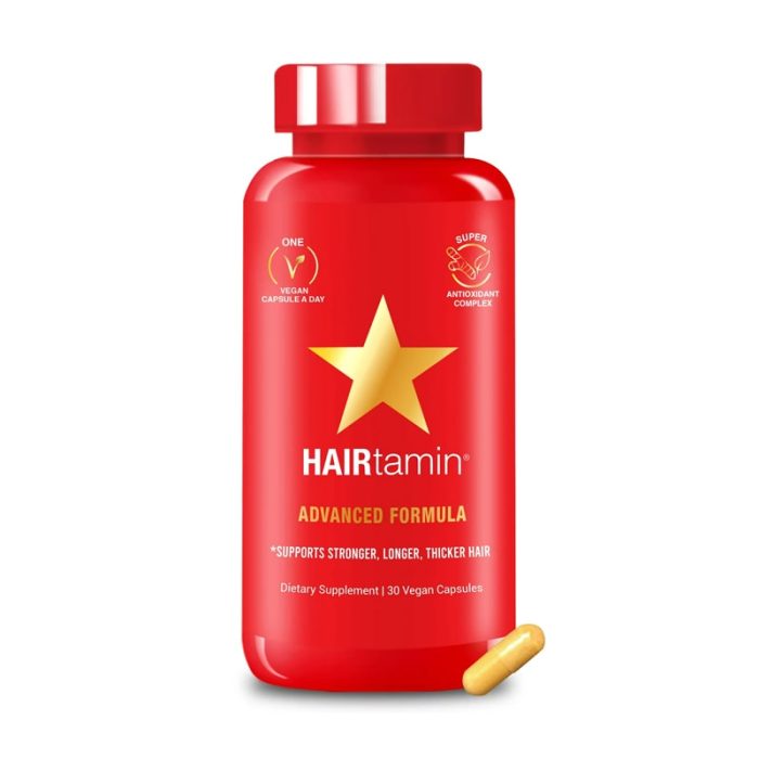 HAIRtamin – Vitamines Cheveux, 30 Capsules