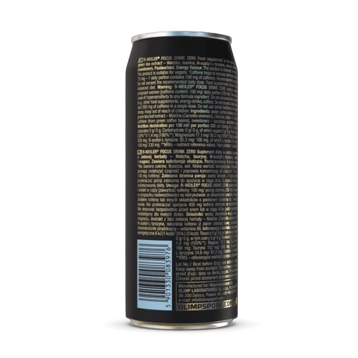 Olimp Sport R-Weiler Focus Drink Zero 330ml – Image 2
