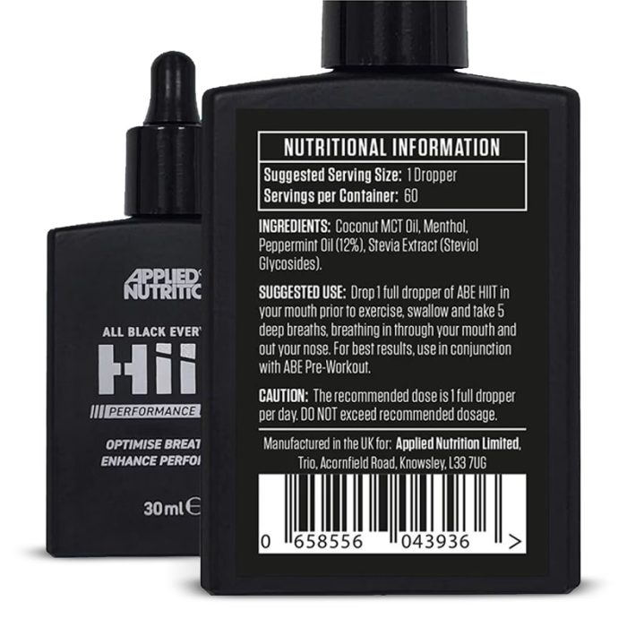 Applied ABE HIIT Performance Drops (30 ml) – Image 2