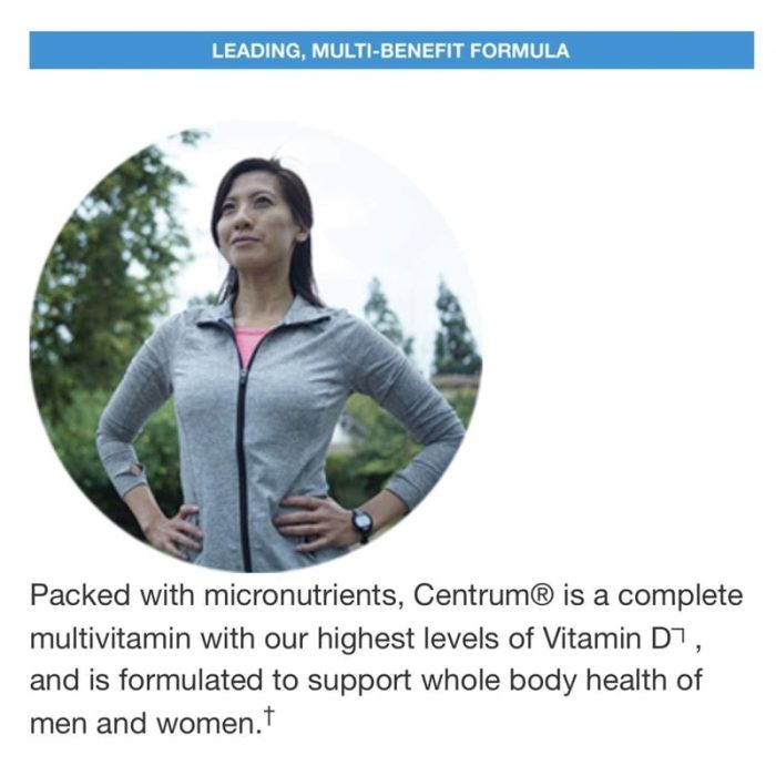 Centrum Silver Women 50+ Multivitamin, 275 Tablets – Image 2
