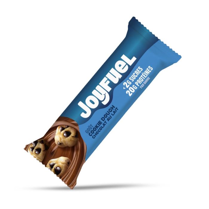 JOYFUEL Barre Protéinée Chocolat au Lait & Cookie Dough 15 barres X 55g